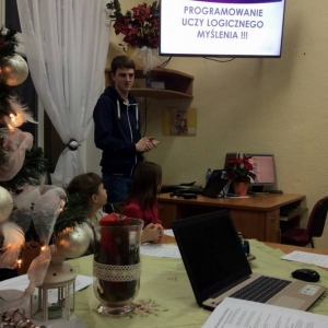 Klub kodowania w Łabiszynie. 11.12.2015